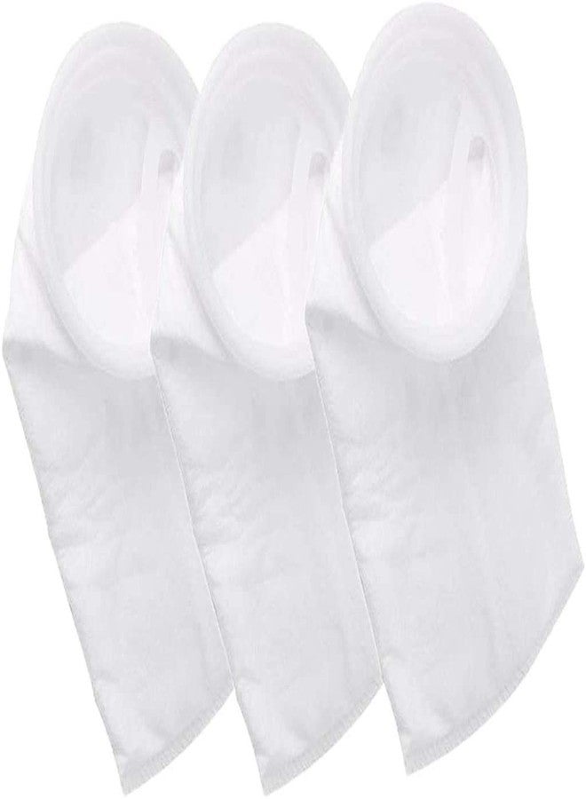 Honritone 4 Inch Ring by 15 Inch Long Filter Socks 10 Micron - Aquarium Sump Pond Felt Fabric Filter Bag - 3 Pack (10 Micron)